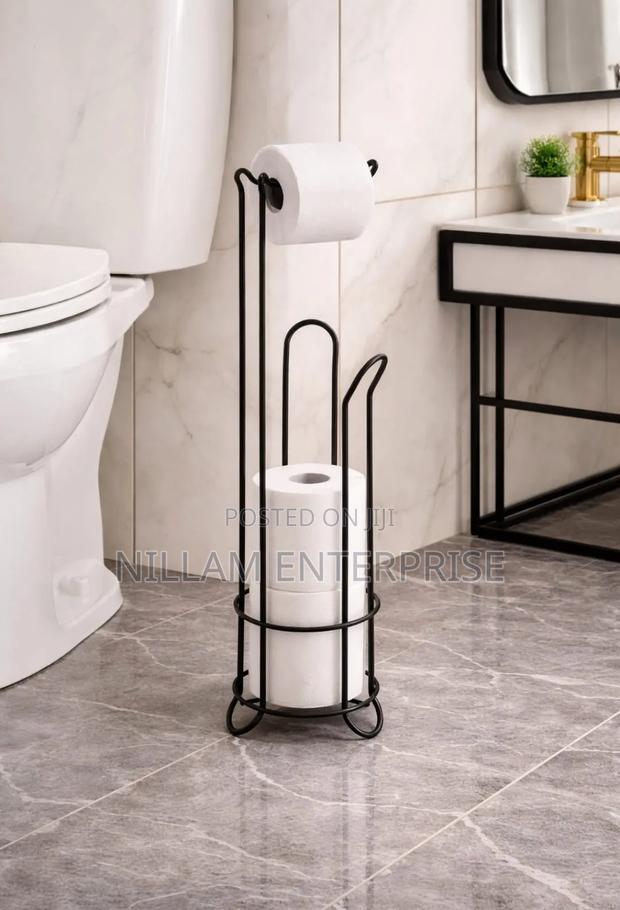 Metallic Toilet Tissue Holder - thumbnail 4