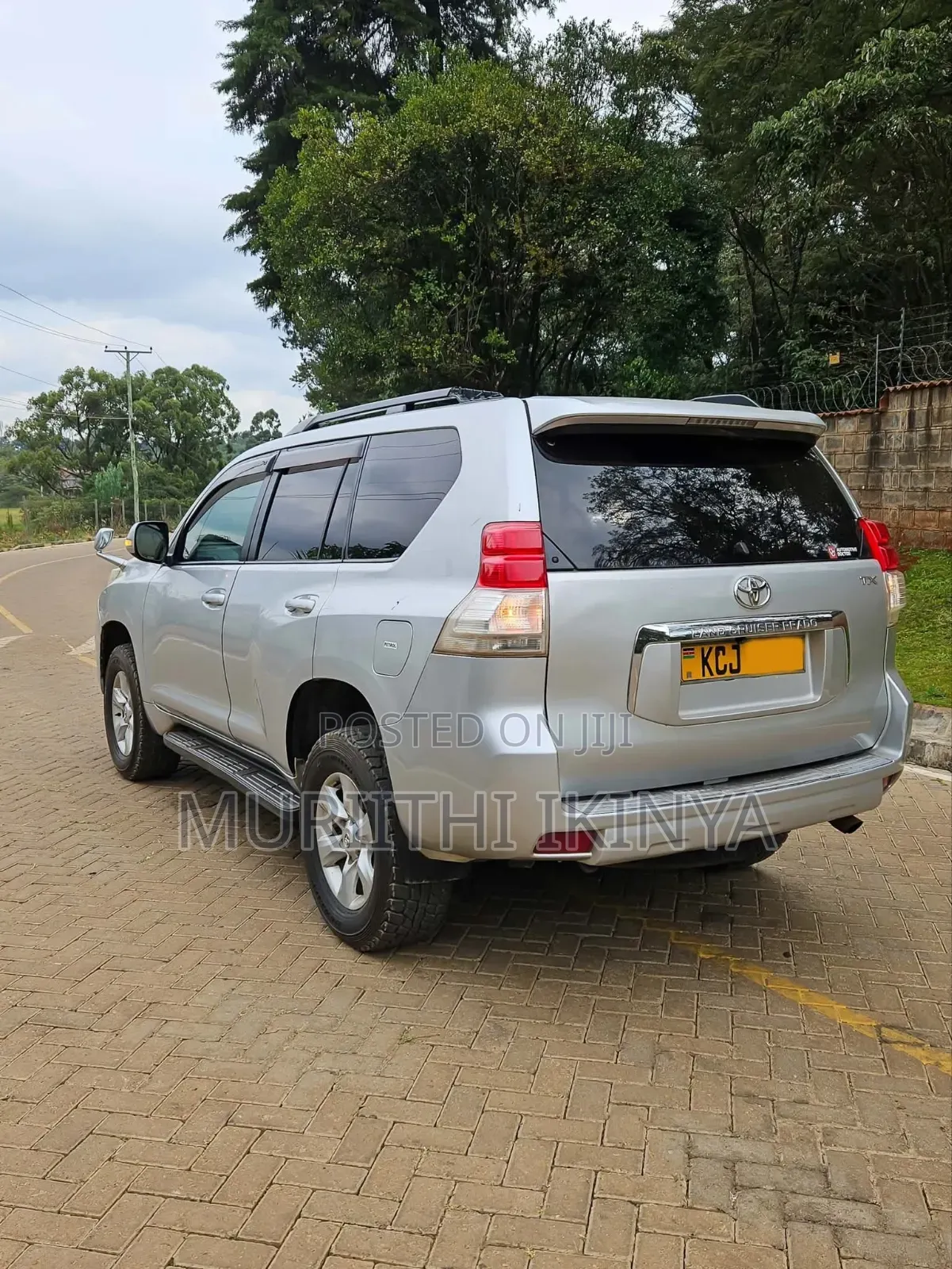 Toyota Land Cruiser Prado 2009 Silver
