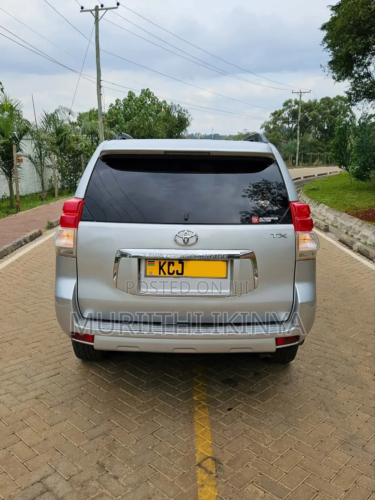 Toyota Land Cruiser Prado 2009 Silver