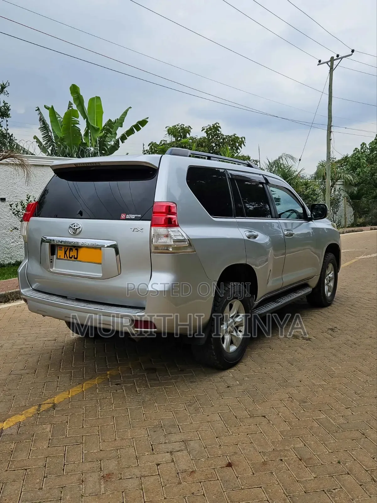 Toyota Land Cruiser Prado 2009 Silver