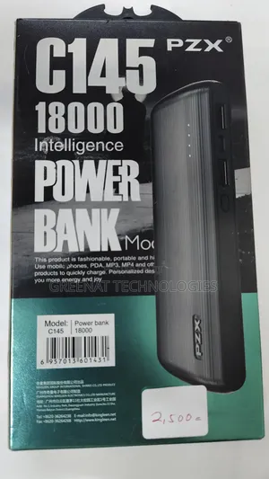 PZX C145 Power Bank 18000 Mah Fast Charging