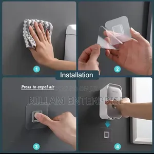 Automatic Toothpaste Dispenser Set