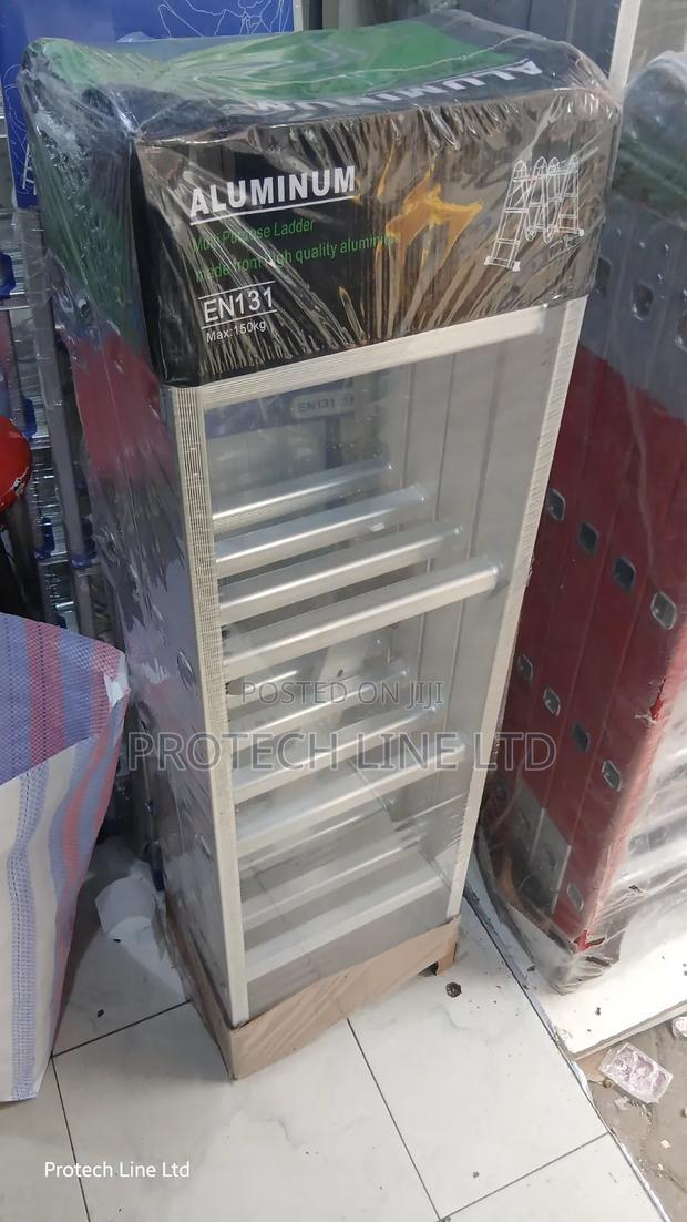 Multi-Purpose Aluminum Ladder 4×4 -16ft - thumbnail 2