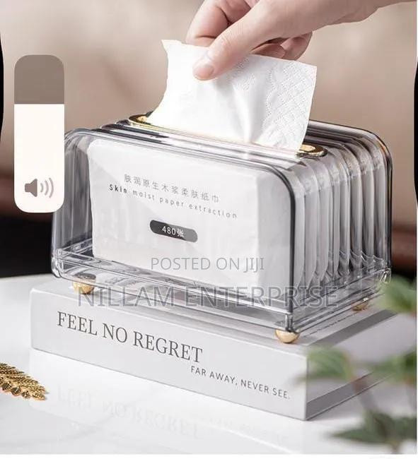 Luxury Clear Serviette Holder