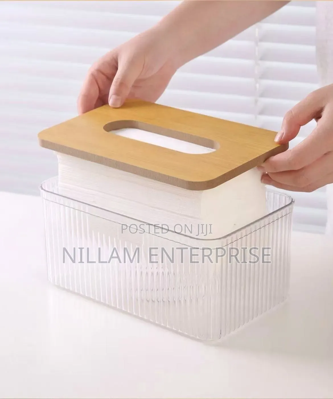 Water Ripple Tissue Box