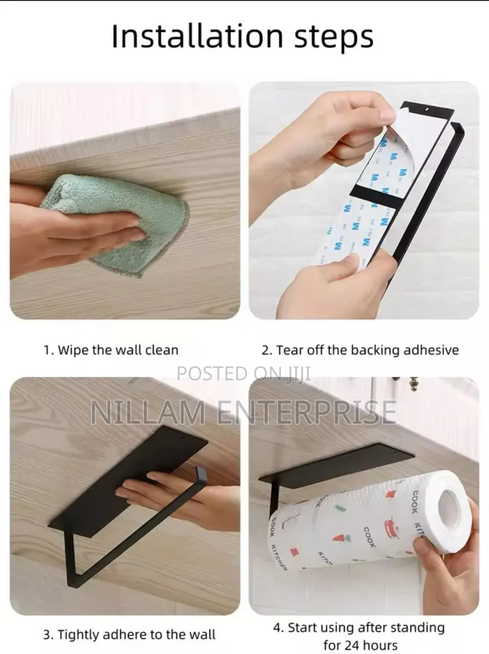 Wall Mounted Paper Towel Holder