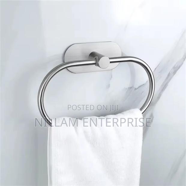 Self Adhesive Towel Ring Towel Holder - thumbnail 5