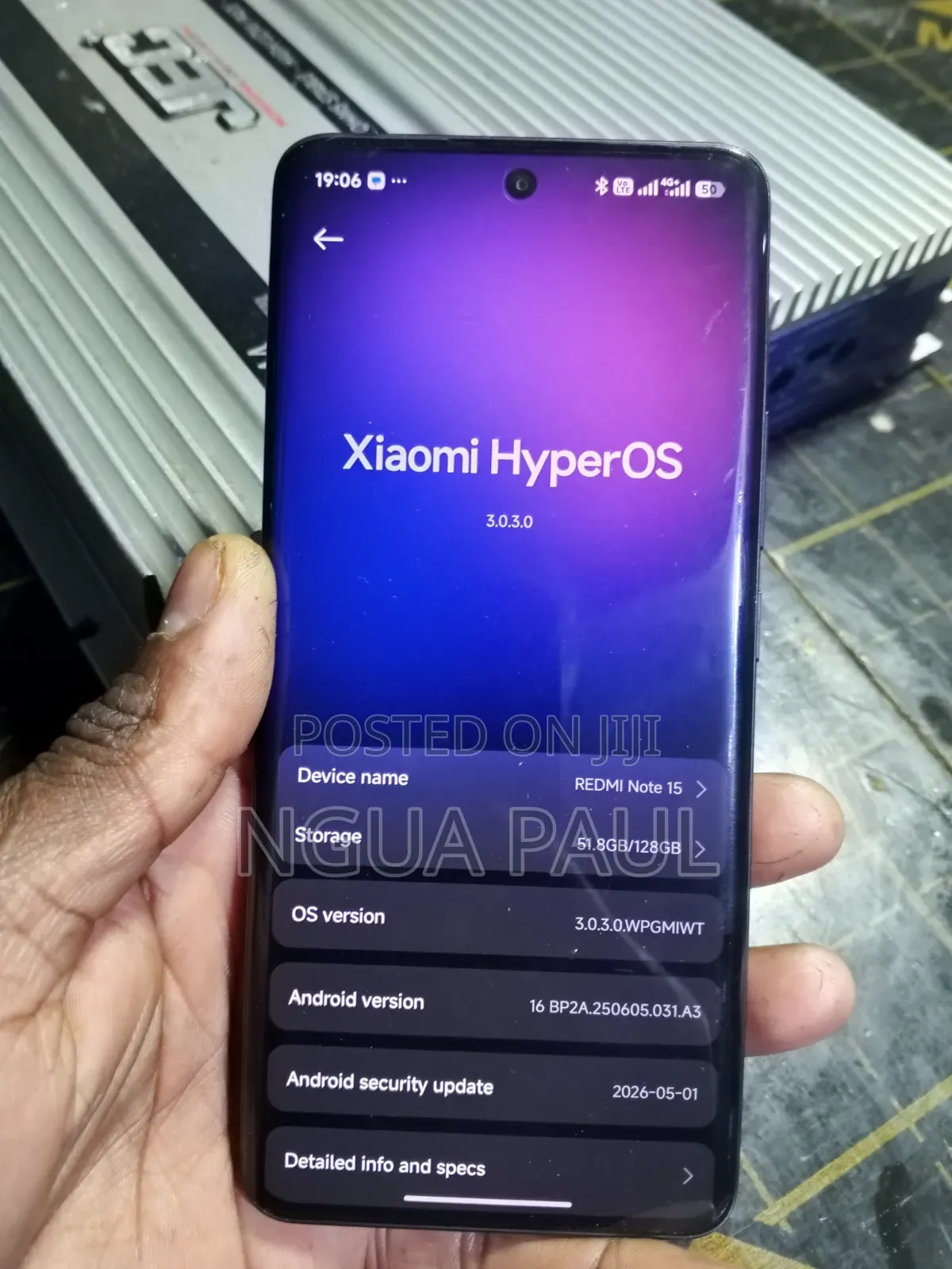 Realme 15T 128 GB Black