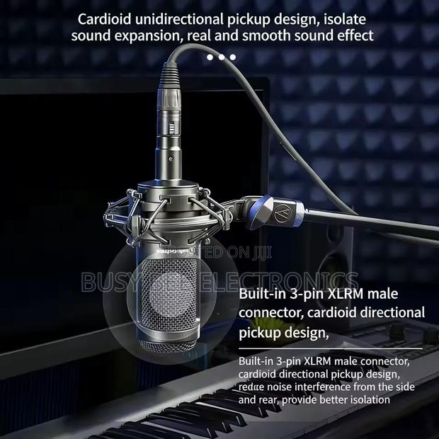 At2035 Cardioid Condenser Microphone Professional Studio - thumbnail 2