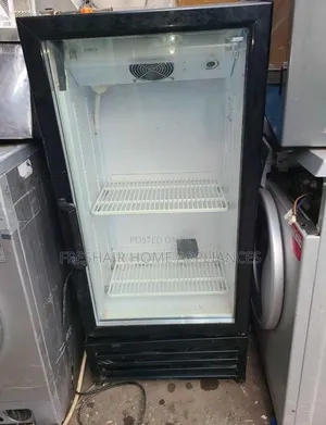Black Uniue Small Display Fridge