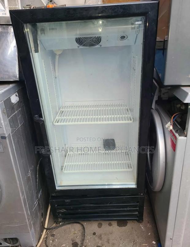 Black Uniue Small Display Fridge - thumbnail 2