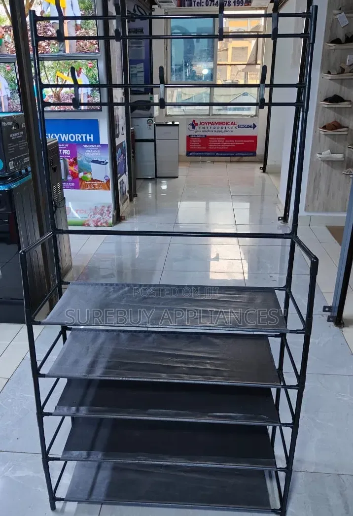 Multi-Layer Shoe Rack Hanger – Space Saving Shoe Organizer