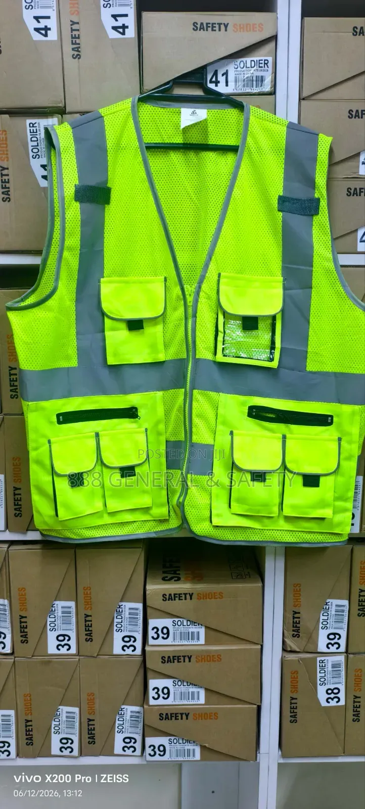 Green Reflector Jacket