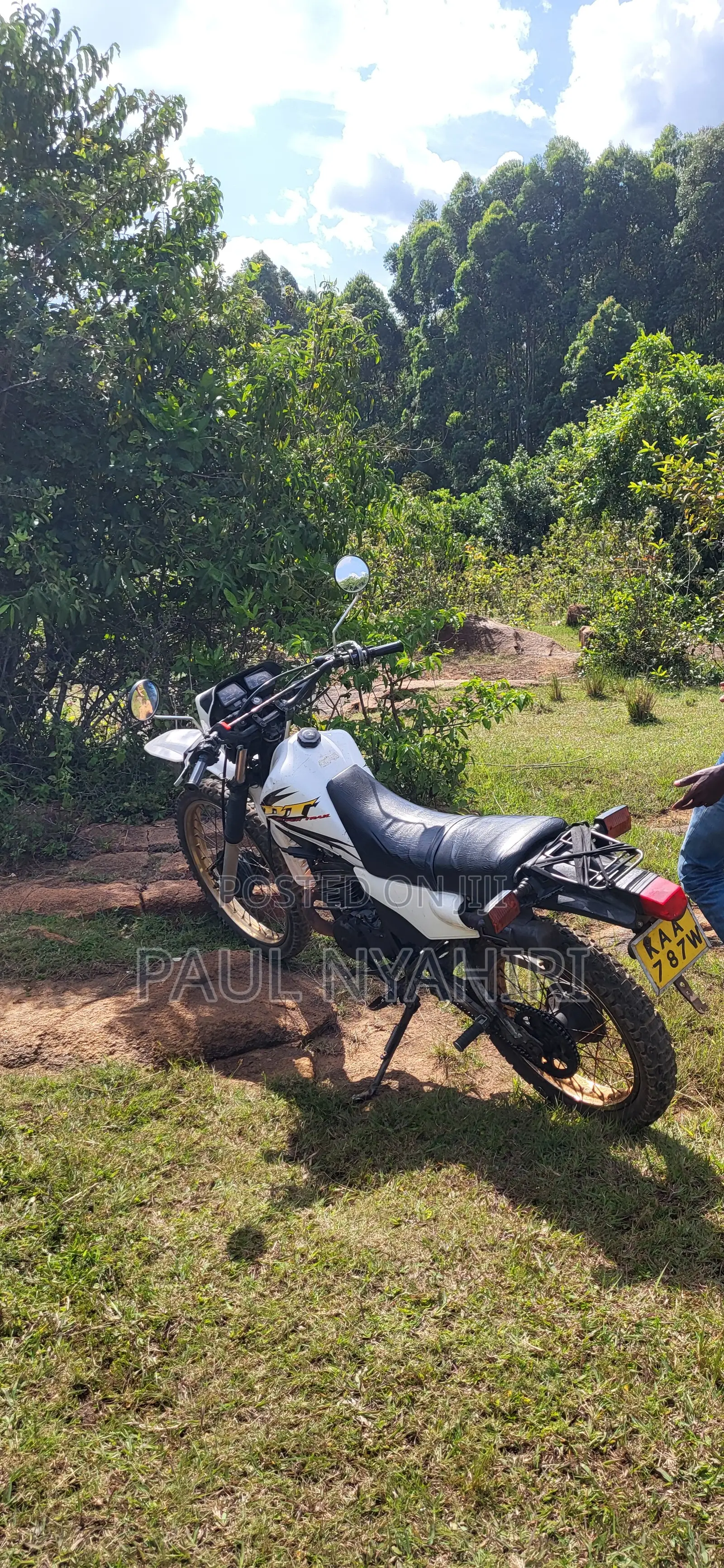 Yamaha DT175 2001 White