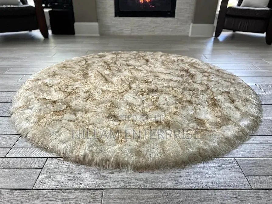 Fluffy Shaggy Bedside Carpet Size