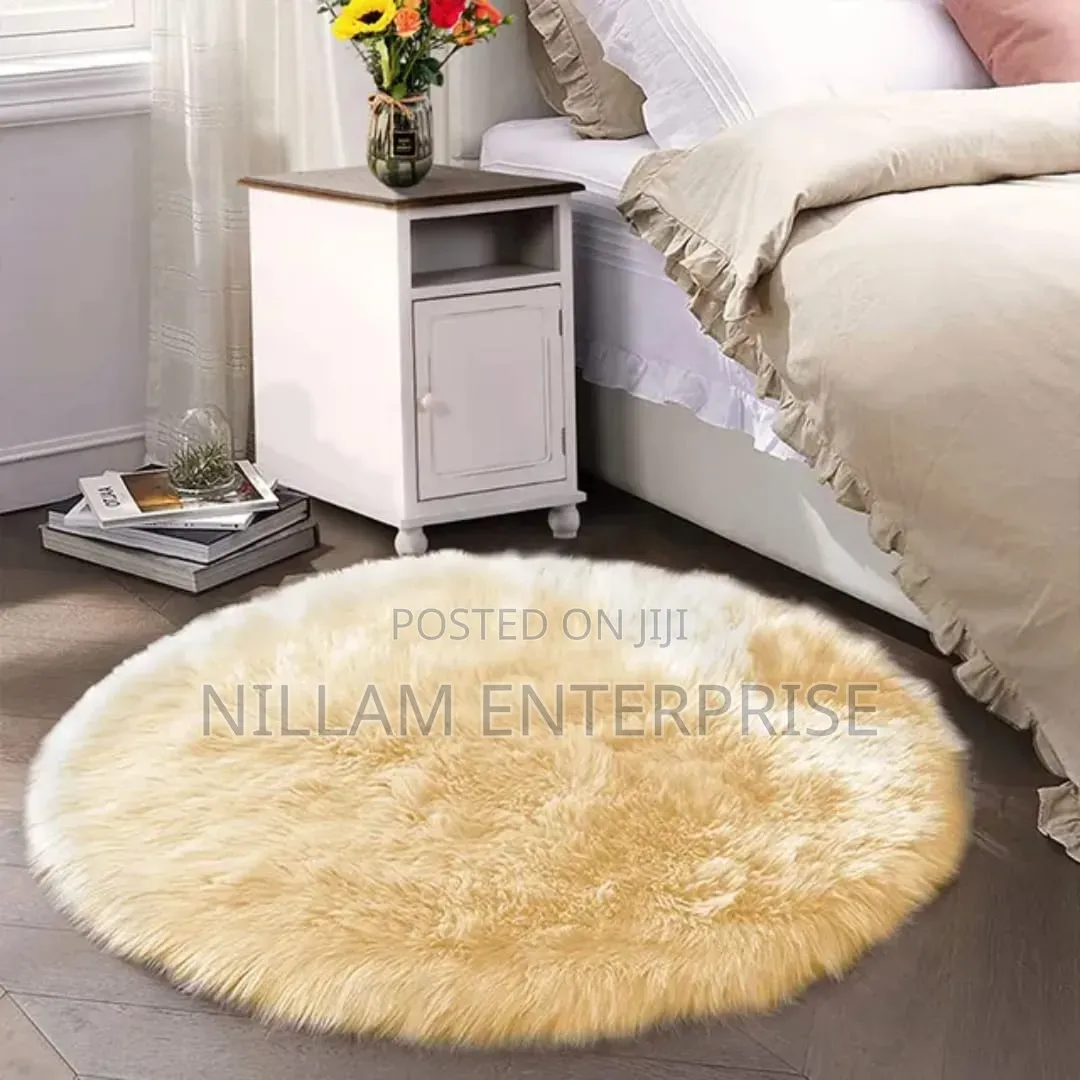 Fluffy Shaggy Bedside Carpet Size