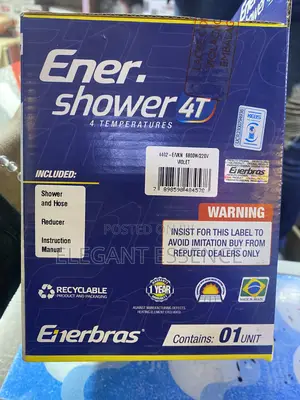 Original Enershower 4t Electric Shower With 4 Temperature Settings