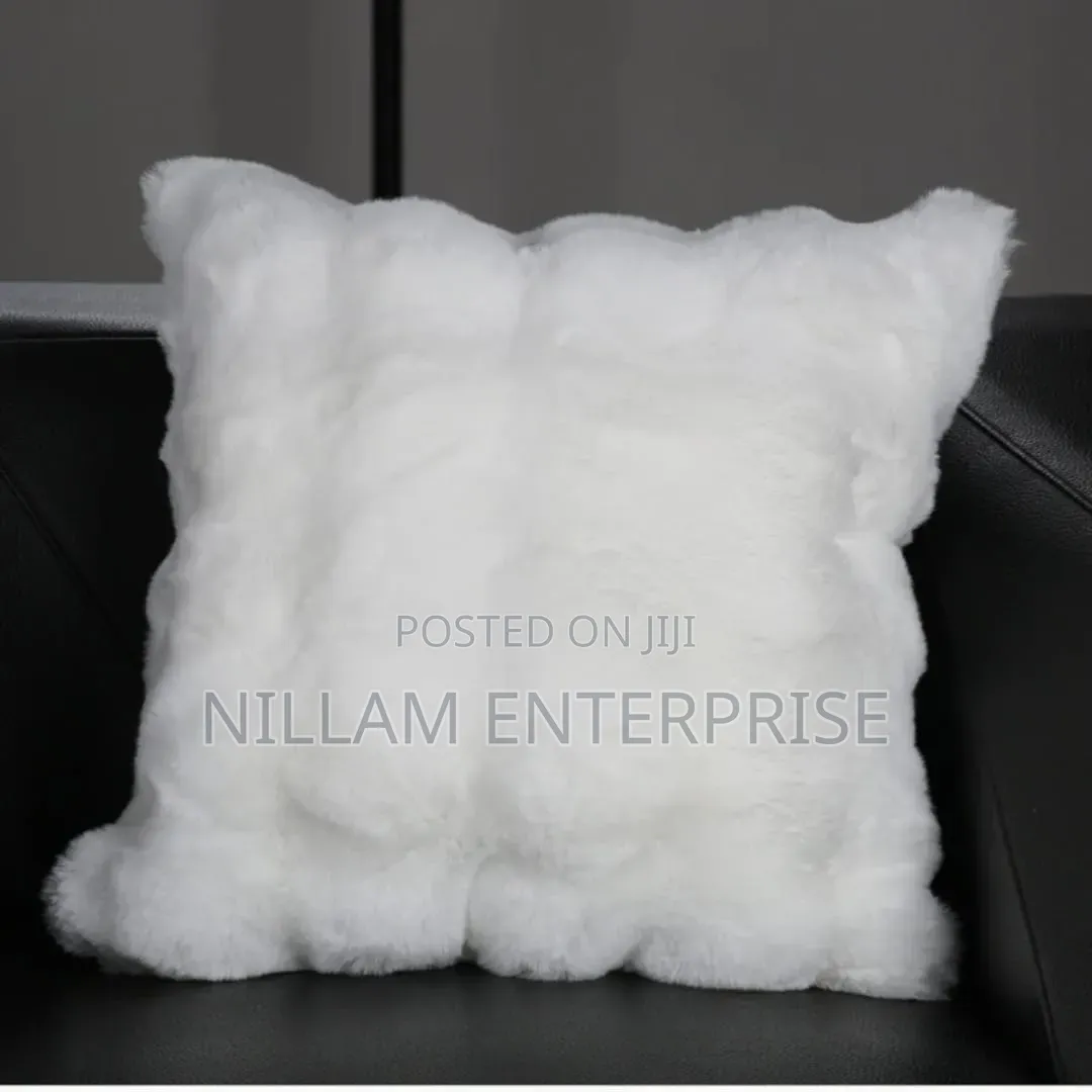 Soft Cozy Fluffy Faux Rabbit Fur Decorative Pillow Case Covers