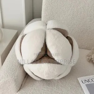 30 Cm Soft Living Room,Bedroom Hydrangea Rabbit Fur Throw Pillows