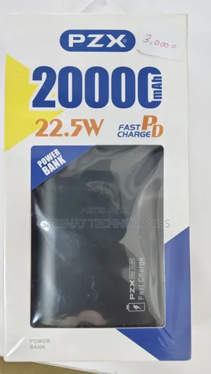 PZX Powerbank 20000mah 22.5w Pd Fast Charging 3 Usb Quickpower