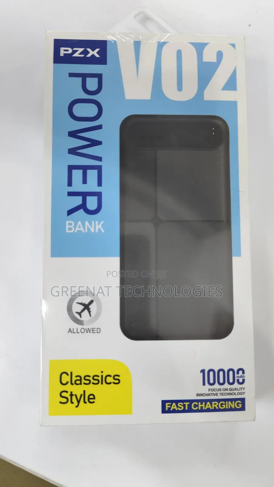 PZX V02 Power Bank Fast Charge 10,000mah