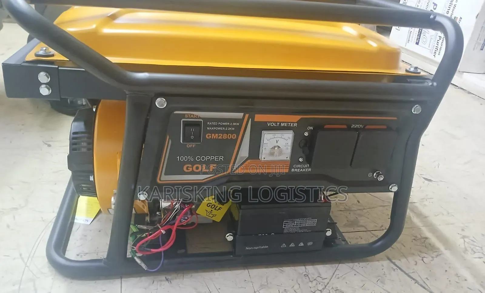 Golf Gasoline Generator 3.8kva