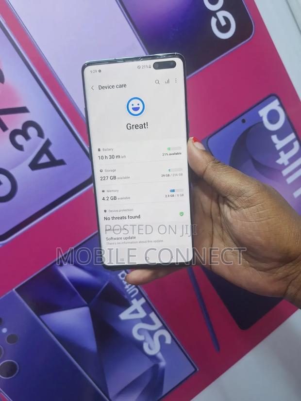 Samsung Galaxy S10 5G 256 GB Blue - thumbnail 3