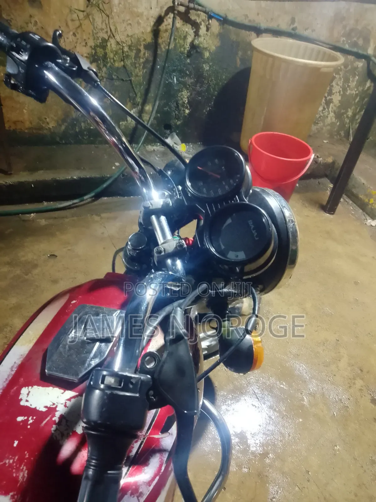 Bajaj Boxer 100 2017 Red