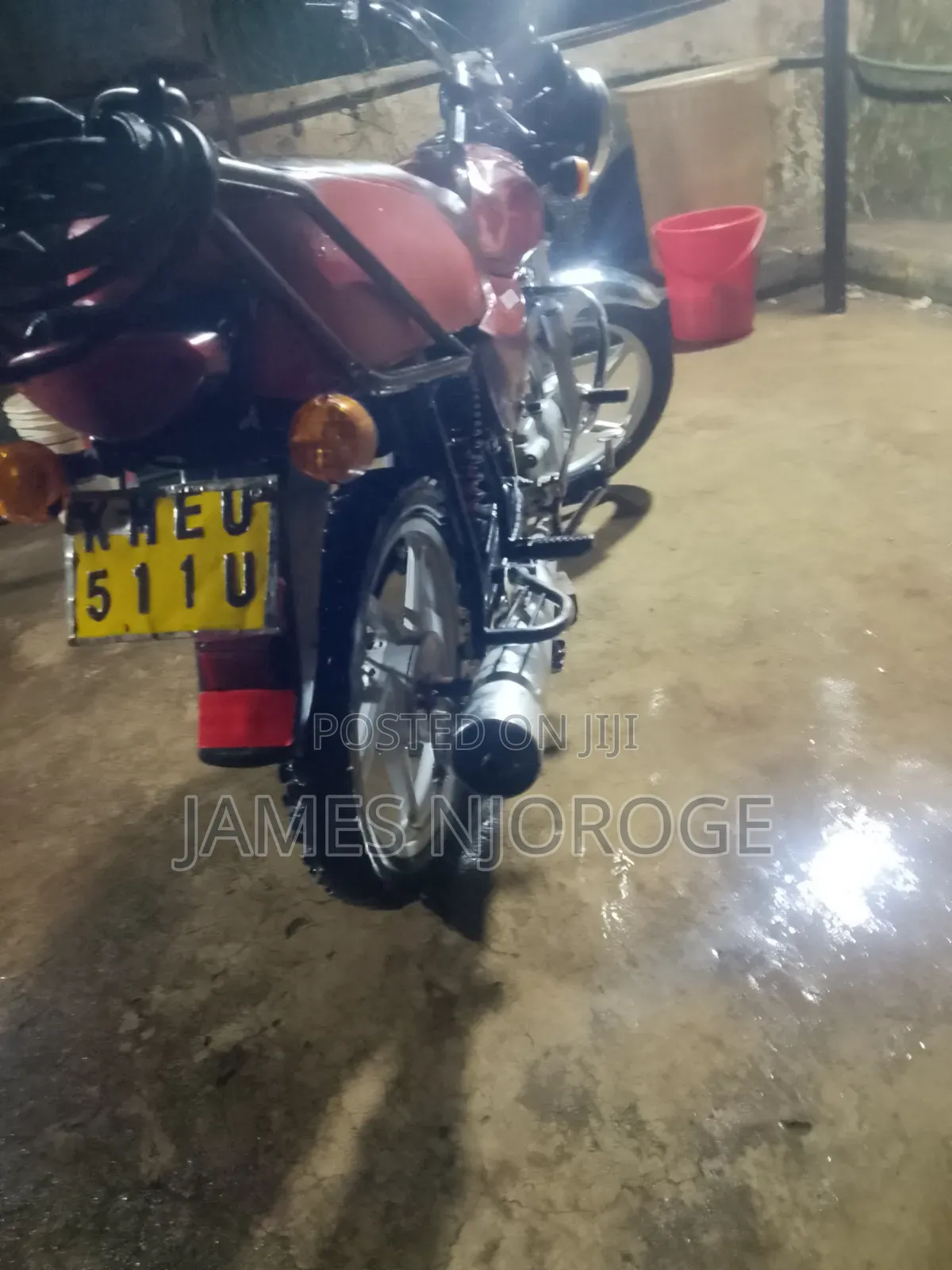 Bajaj Boxer 100 2017 Red