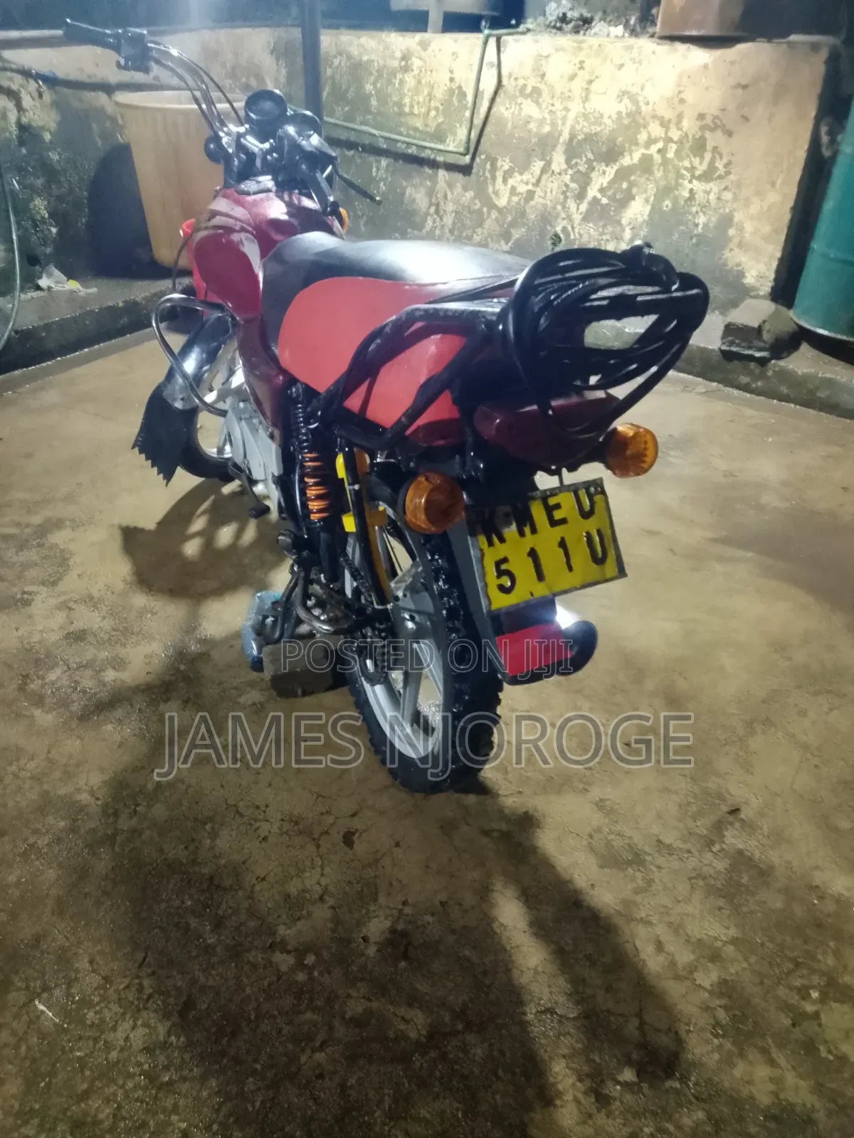 Bajaj Boxer 100 2017 Red