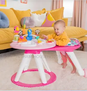 3in1 Baby Walker and Activity Center With Games and Teether Toys