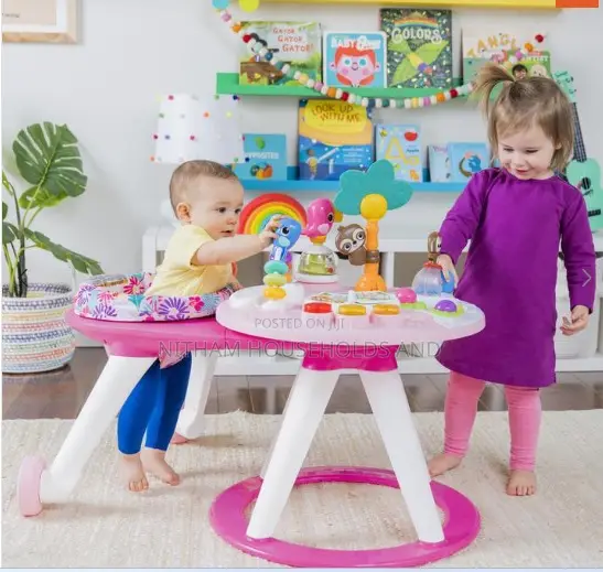 3in1 Baby Walker and Activity Center With Games and Teether Toys