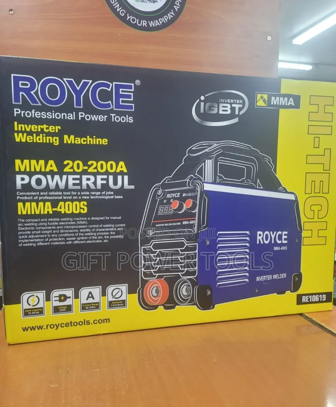 Royce Mma 400s Welding Machine/Professional 400amps Welding Machine