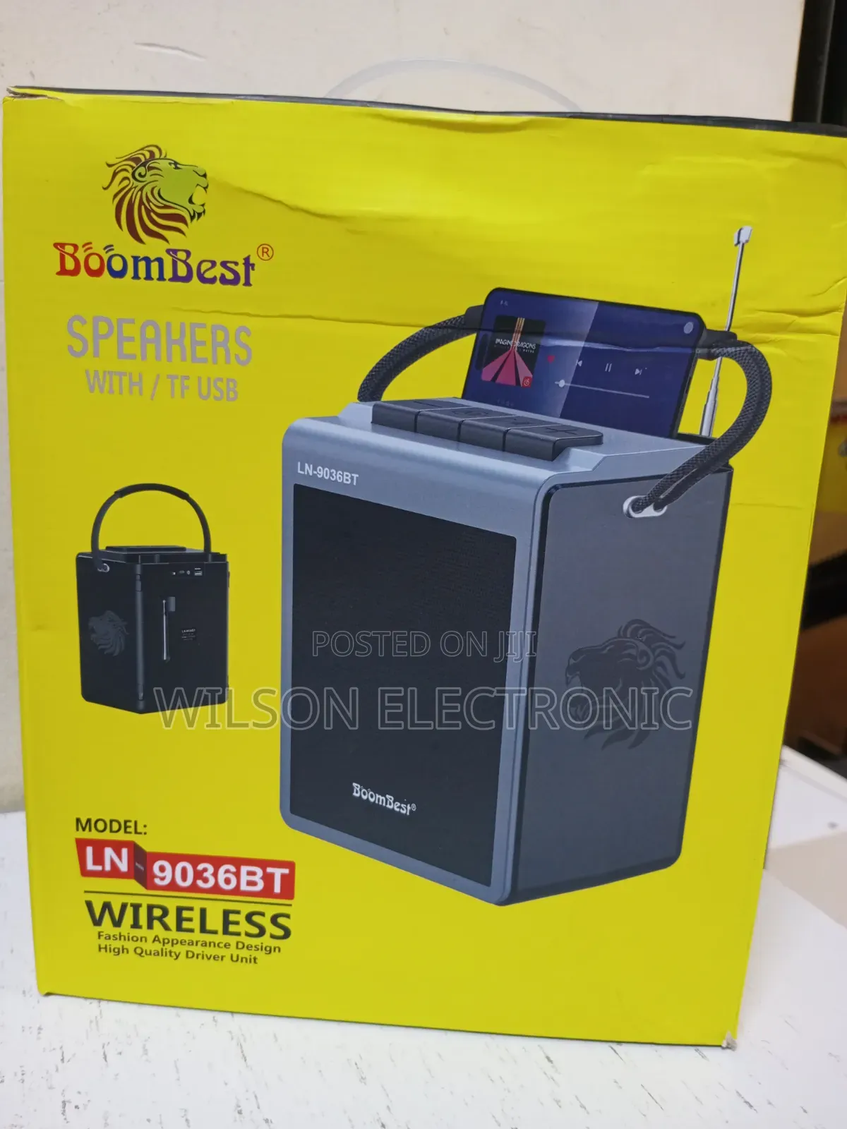 Boombest Wireless Potable Bluetooth Speaker. 9036bt