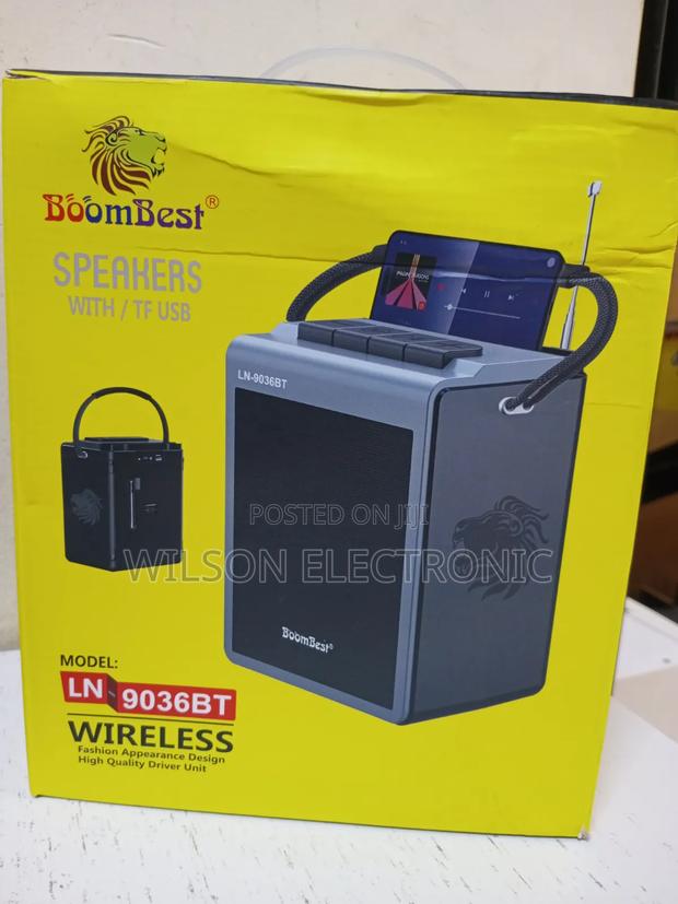 Boombest Wireless Potable Bluetooth Speaker. 9036bt