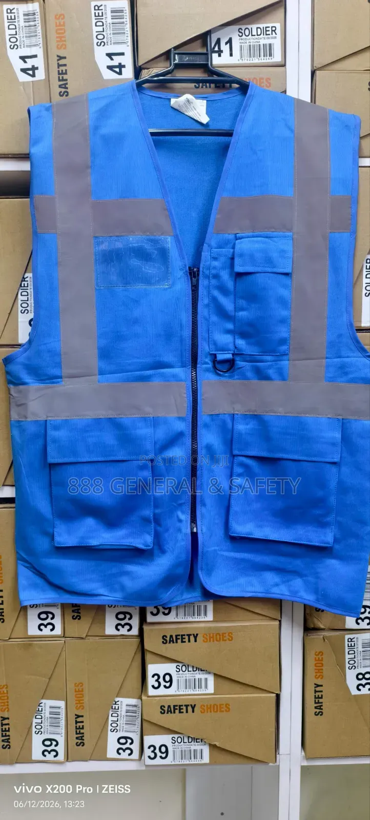 Blue Reflector Jacket