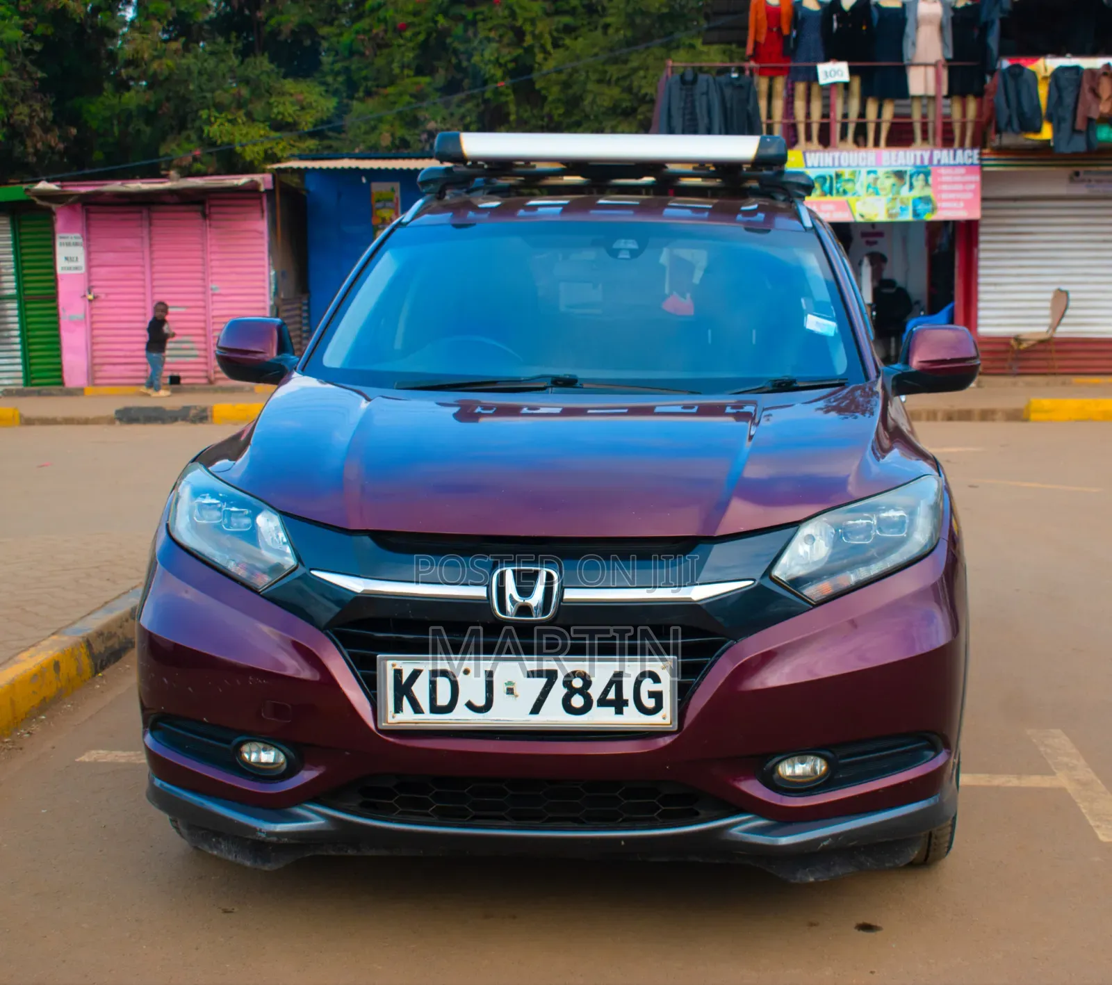 Honda Vezel 2015 Maroon