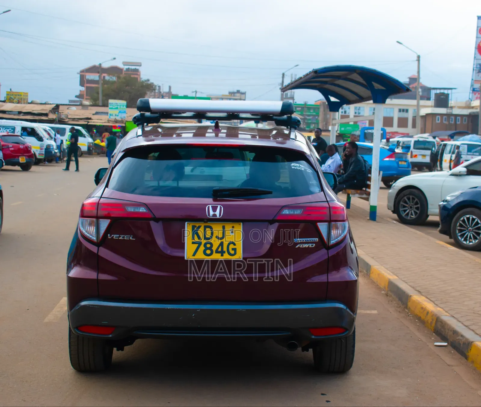 Honda Vezel 2015 Maroon