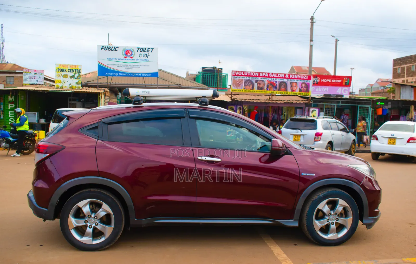 Honda Vezel 2015 Maroon