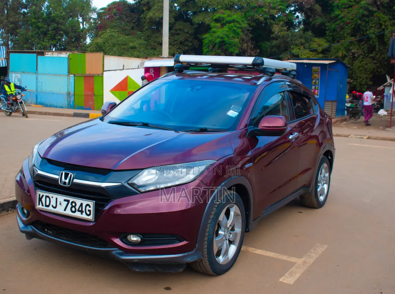 Honda Vezel 2015 Maroon