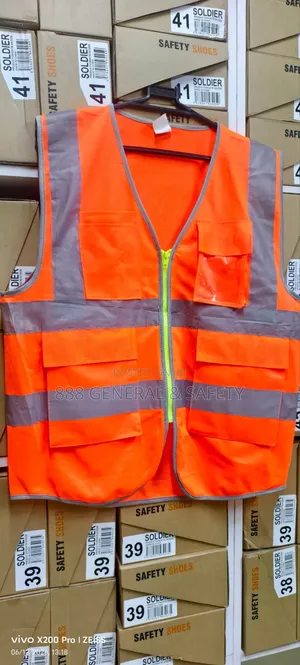 Orange Reflector Jacket