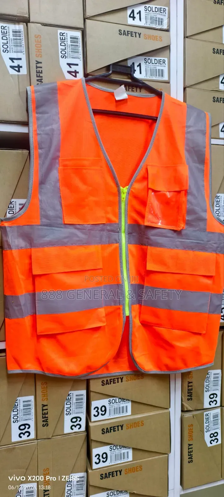 Orange Reflector Jacket