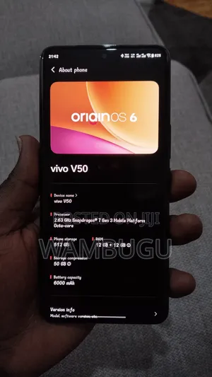 Vivo V50 512 GB Black