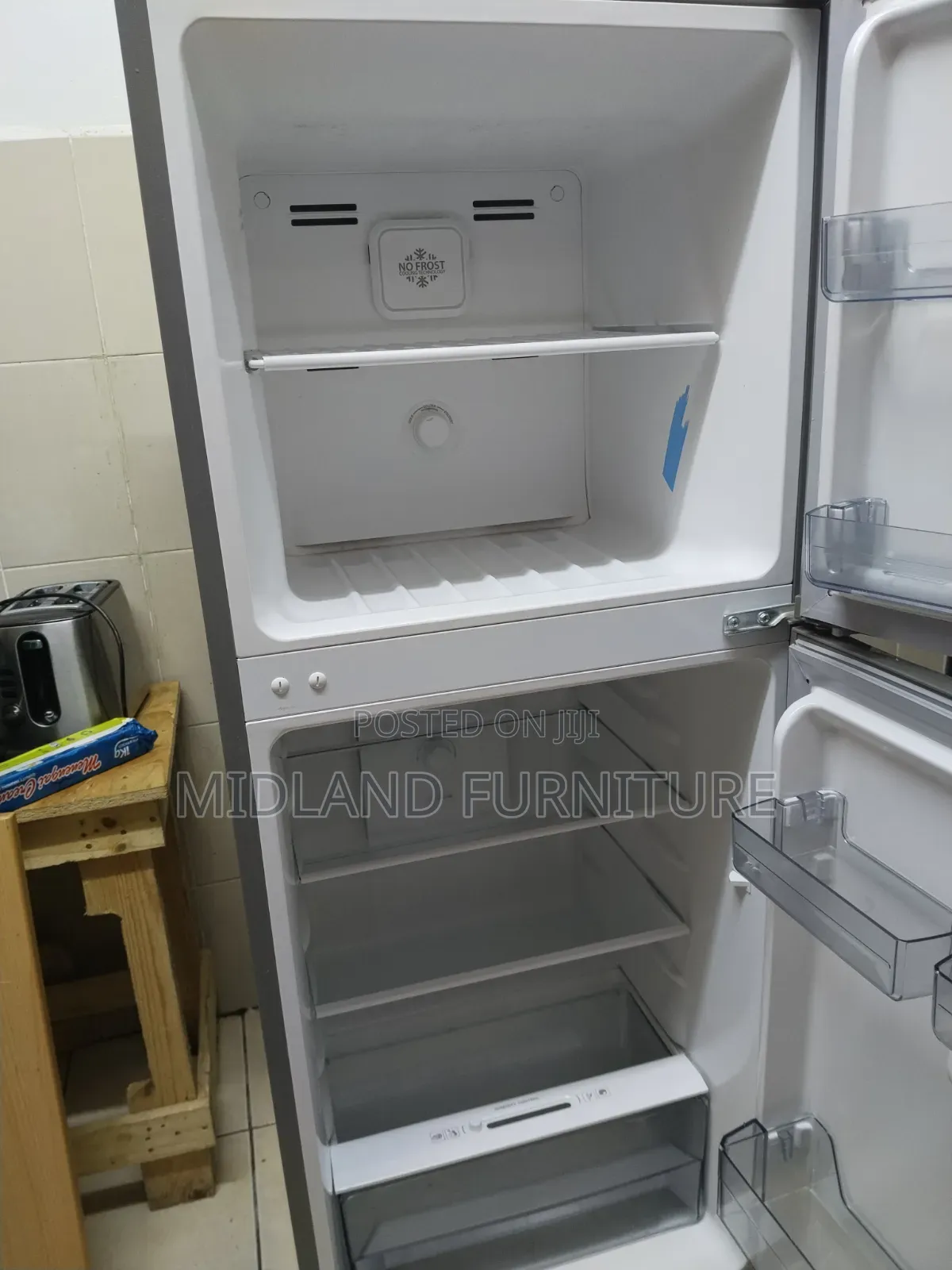 Vitron 198l, No Frost Double Door Fridge