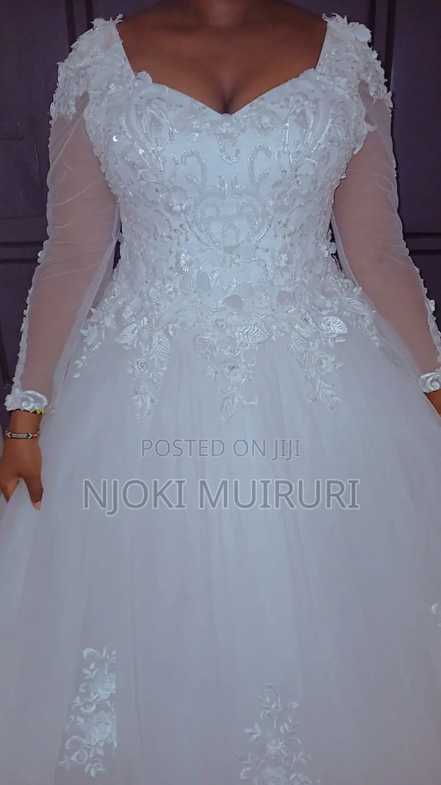 White Wedding Gown