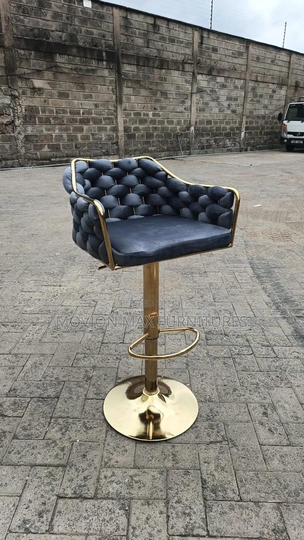 Gray Counter Stool