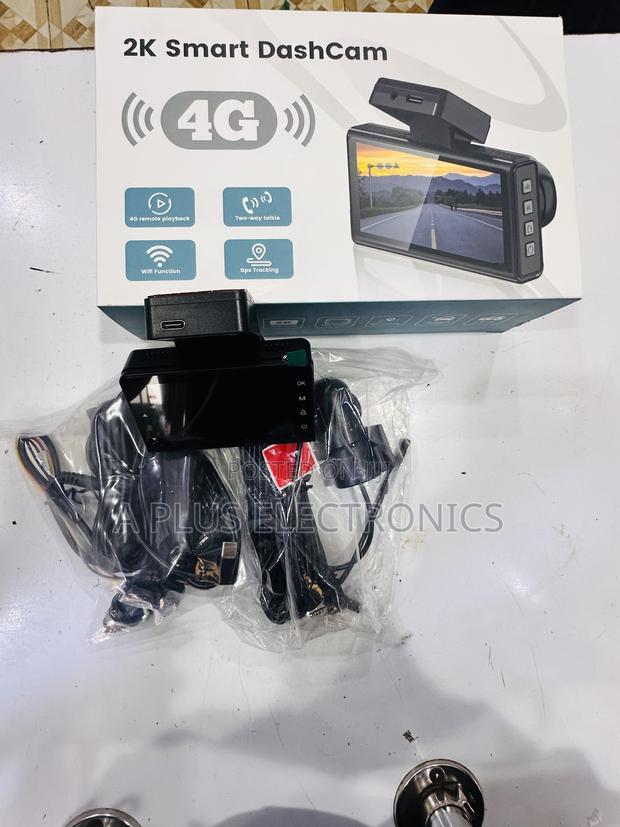 4g Dash Camera P83(Uses Simcard) Smart Car Camera Front Rear View - thumbnail 3