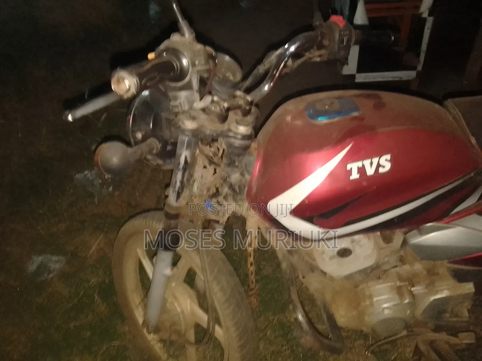 TVS HLX 125 2024 Red