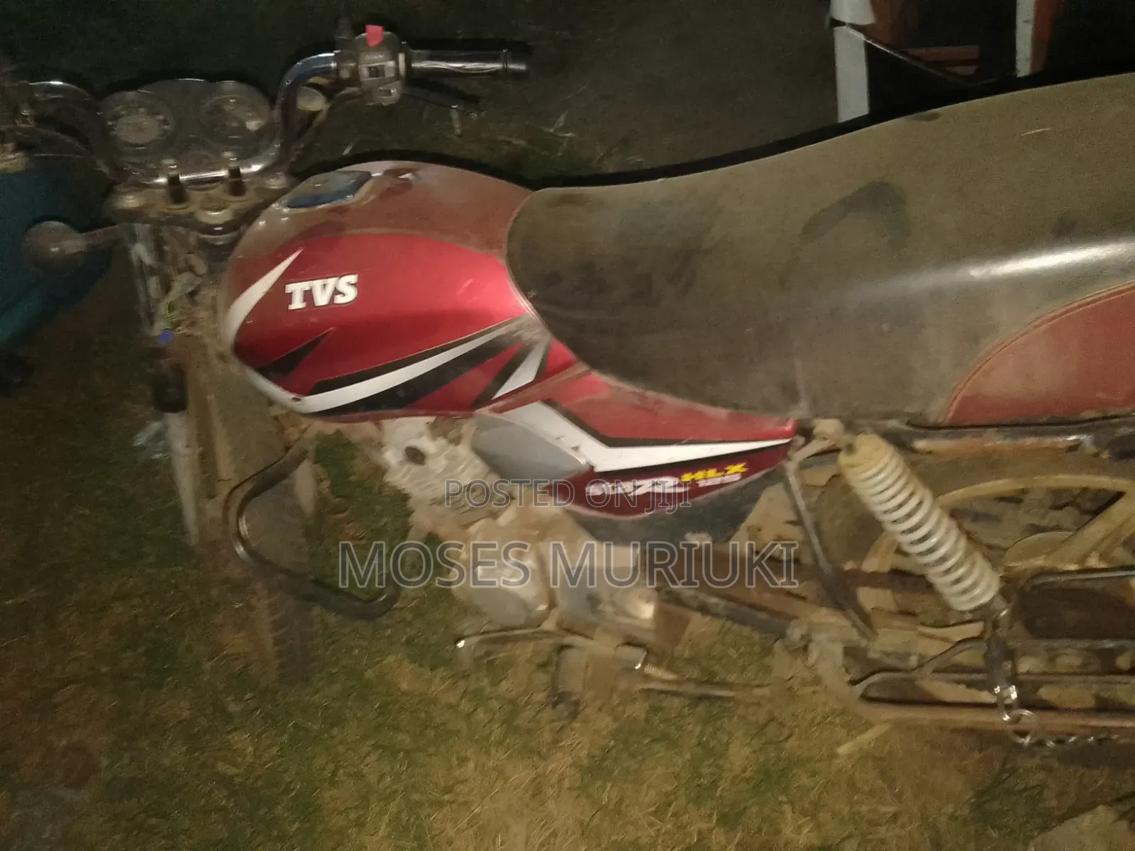 TVS HLX 125 2024 Red