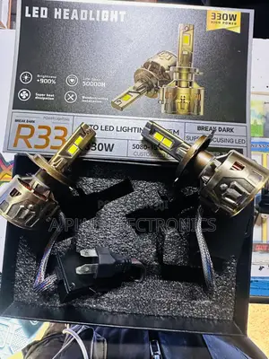 R33 Led Headlight Bulb 330w Super Bright Auto Lighting Kit